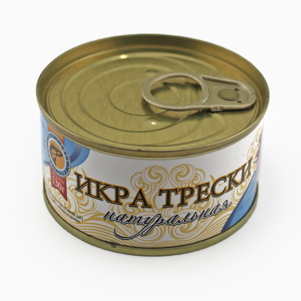 Икра трески ДОНСКАЯ КУХНЯ 130 гр ж/б